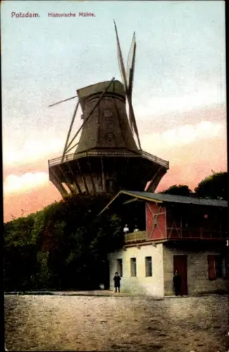 Ak Potsdam, Historische Mühle