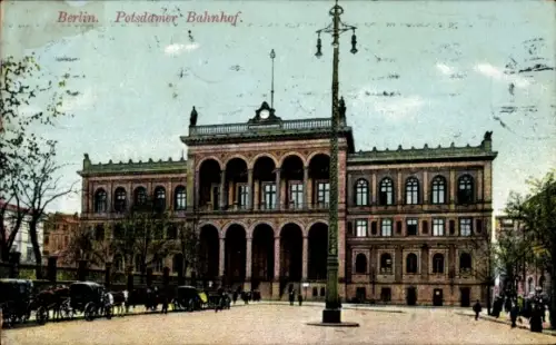 Ak Berlin Mitte, Potsdamer Bahnhof