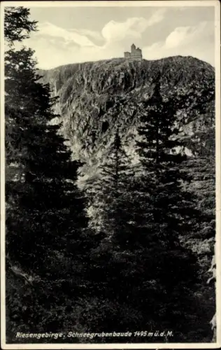 Ak Szklarska Poręba Schreiberhau Schlesien, Schneegrubenbaude, Schronisko nad Śnieżnymi Kotłami