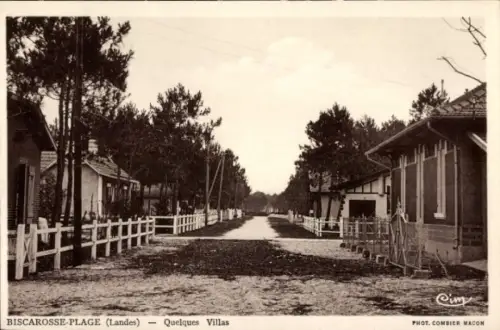 Ak Biscarosse Plage Landes, Quelques Villas