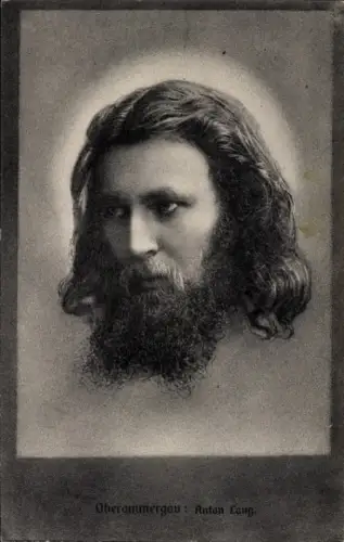Ak Schauspieler Anton Lang als Jesus, Passionsspiel Oberammergau