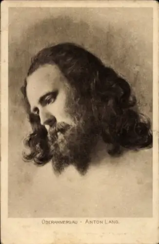 Ak Schauspieler Anton Lang als Jesus, Passionsspiel Oberammergau