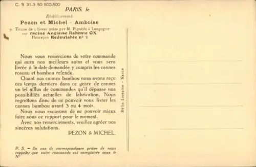 Ak Mann mit großem Fisch, Angler, Porträt