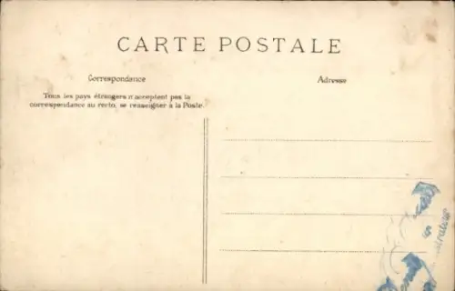 Ak Paris, Sapeurs Pompiers, Un Poste central