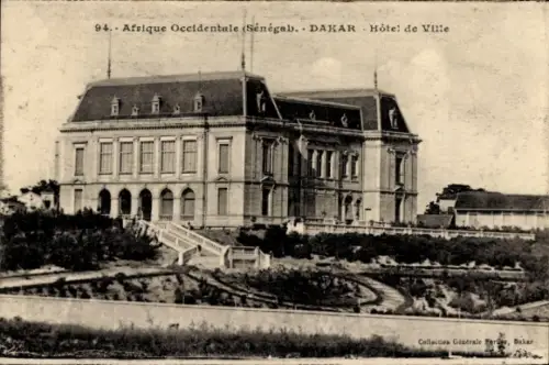 Ak Dakar Senegal, Hôtel de Ville in  Afrika, Sammlung Générale Ferdes