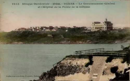 Ak Dakar Senegal,  Gouvernement Général, Hôpital de la Pointe de la Défense