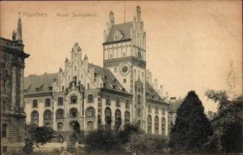 Ak München, neuer Justizpalast