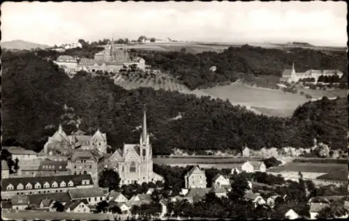 Ak Hausen an der Wied, Teilansicht, Kloster