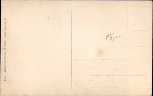 Ak Velten in der Mark, Straßenpartie, Post