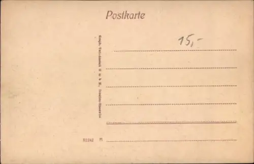 Ak Velten in der Mark, Schulstraße, katholische Kirche