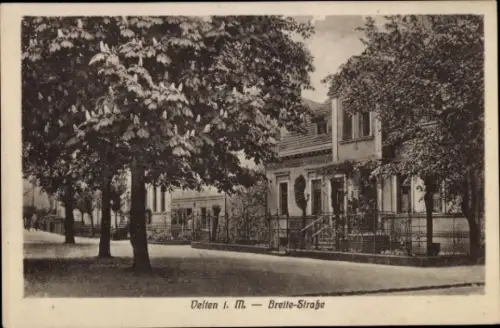 Ak Velten in der Mark, Breite Straße