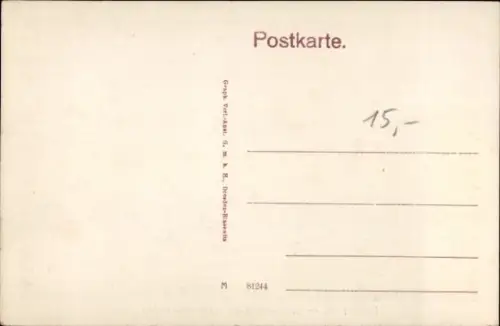 Ak Velten in der Mark, Breite Straße, Kastanienwäldchen