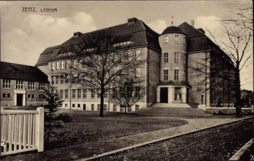 Ak Zeitz im Burgenlandkreis, Lyzeum