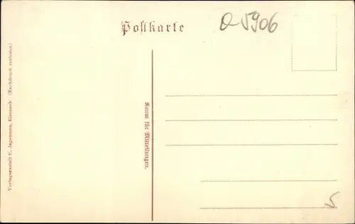 Ak Ruhla in Thüringen, Partie in der Köhlergasse