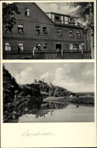 Ak Lauchroden Gerstungen an der Werra, Privatpension Emma Eisenberg