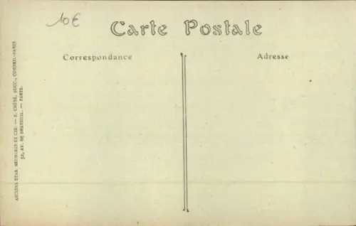 Ak Saint Lô Manche, Kirche Notre-Dame, vue de la rue Thiers