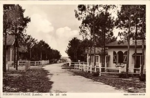Ak Biscarosse Plage Landes, un joli coin