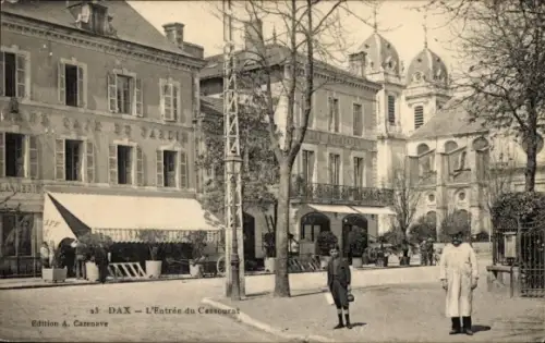 Ak Dax Landes, Stadtansicht, L'Entrée du Cassourat,  Architektur, 1916