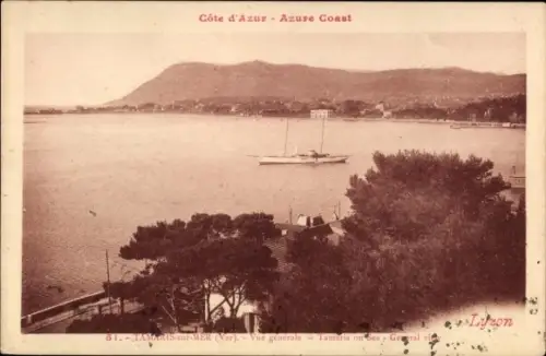 Ak Tamaris sur Mer Var, Gesamtansicht