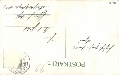 Ak Leipzig, Bilder aus  Blumenrahmen, nformat, 7 Ansichten