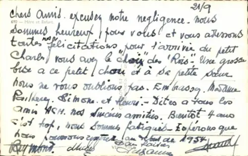 Ak Guinea, Junge Mutter mit Kind