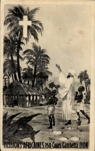 CPA Missions Africaines, Lyon, Cours Gambetta