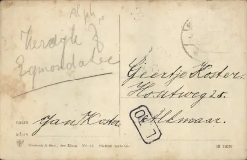 Künstler Ak Mädchen am Fenster, Puppe