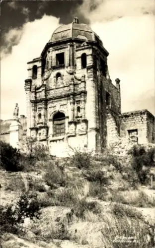 Ak Monterrey Nuevo León Mexiko, Festung, mexikanische Helden, Kampf gegen Amerikaner, höchste Ber