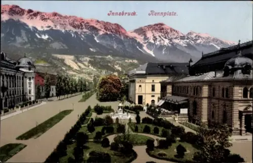 Ak Innsbruck Tirol, Rennplatz