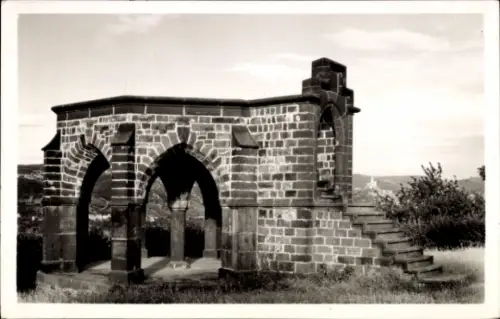 Ak Rhens am Rhein, Königsstuhl