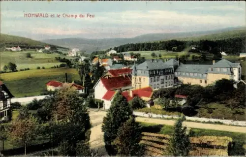 Ak Hohwald Elsass Bas Rhin,  Champ du Feu