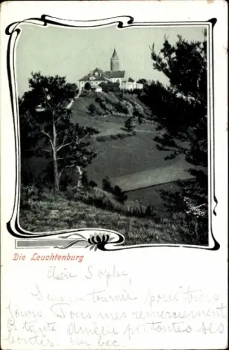 Ak Leuchtenburg Schwanewede Niedersachsen, Die  Landschaft, Text in Französisch