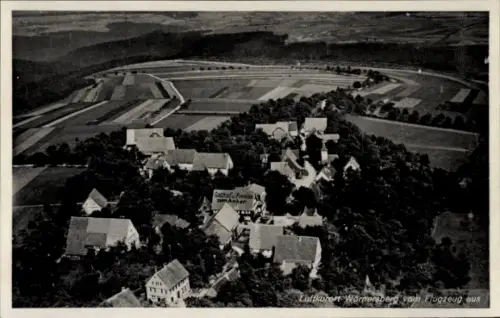 Ak Wörnersberg im Nordschwarzwald, Luftaufnahme