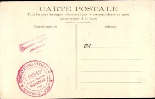 CPA Marseille Bouches du Rhône, Exposition Coloniale 1906, Troupe du Théâtre Indo-Chinois