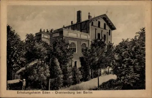 Ak Oranienburg in Brandenburg, Erholungsheim Eden