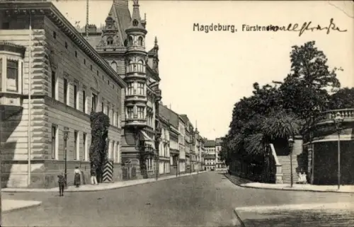 Ak Magdeburg an der Elbe, Fürstenwall