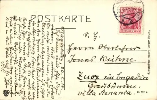 Ak Magdeburg an der Elbe, Fürstenwall