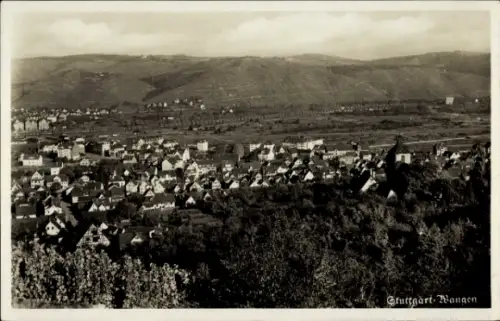 Ak Wangen Stuttgart am Neckar, Panorama