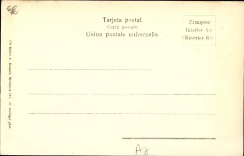 Ak Belgrano Argentinien, Avenida Vertiz, Buenos Aires