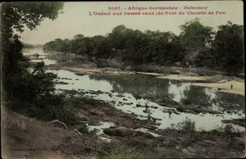 Ak Dahomey Benin, Flusslandschaft, Ouémé
