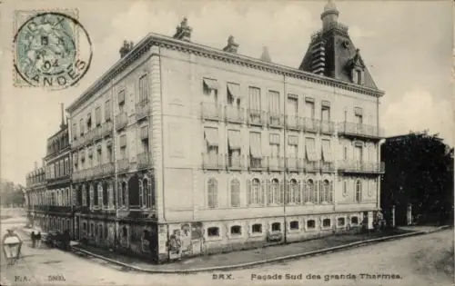 Ak Dax Landes, Façade Sud des grands Thermes