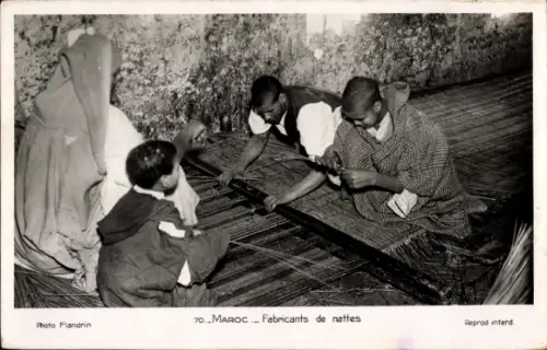 Ak Marokko, Mattenhersteller