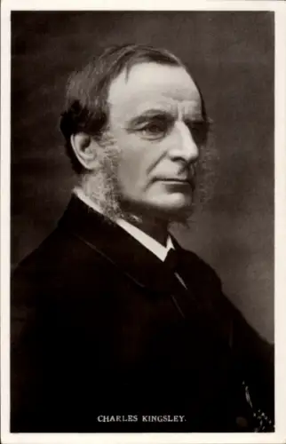 Ak Schriftsteller und Geistlicher Charles Kingsley, Portrait