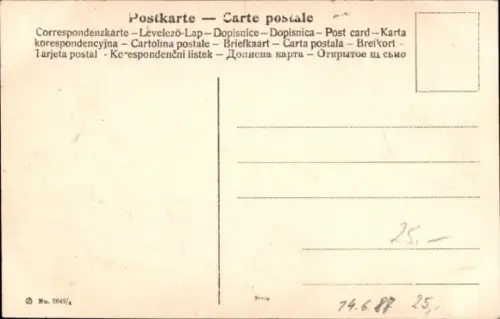 Künstler Ak Zeppelin kommt, Zuschauer