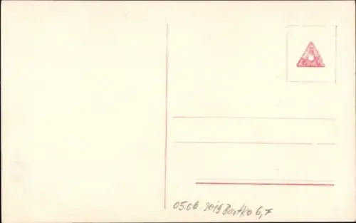 Ak Zeppelin ZR III, Luftschiff auf hoher See