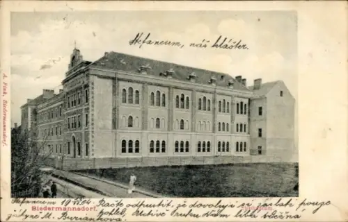 Ak Biedermannsdorf in Niederösterreich, Stephaneum