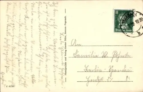 Ak Vegesack Hansestadt Bremen, Kirche