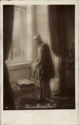 Ak Kaiser Franz Joseph I., Portrait