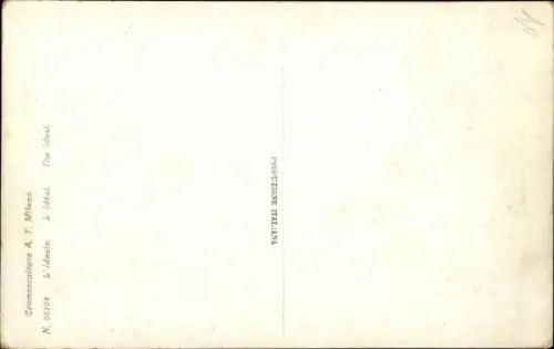 Künstler Ak Mastroianni, Domenico, Das Ideal