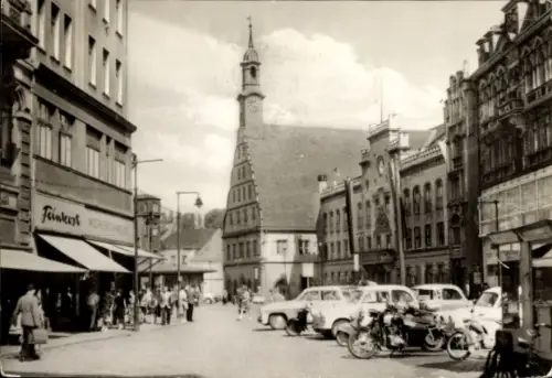 Ak Zwickau in Sachsen, Hauptmarkt